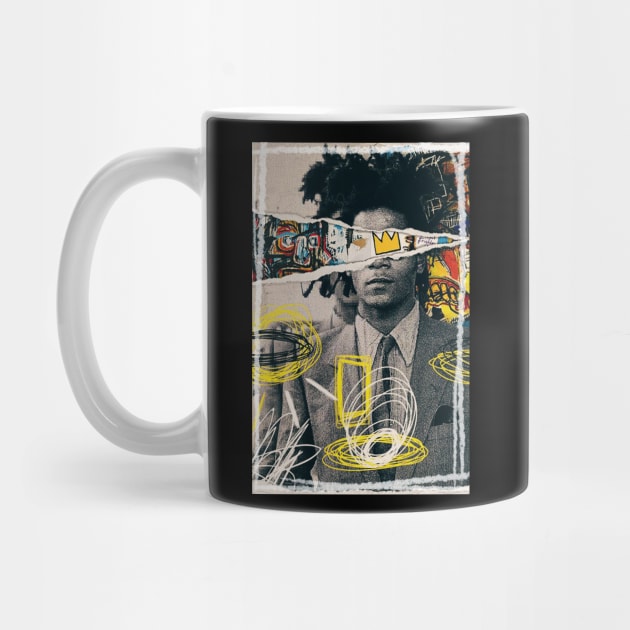 Jean Michel Basquiat Retro Art by TeeTrendz